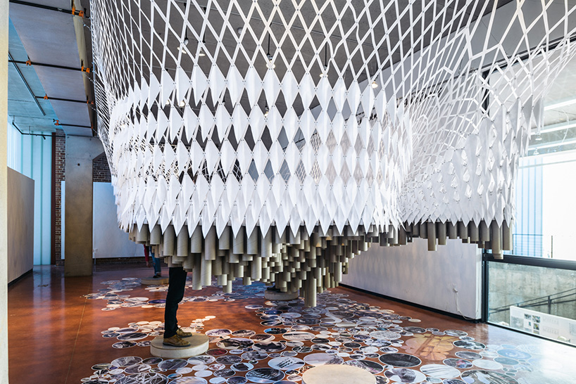 pratt institute's graduate exhibition 2014 displays work on floating platform