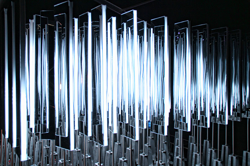 responsive light installation by b-reel creative is controlled by