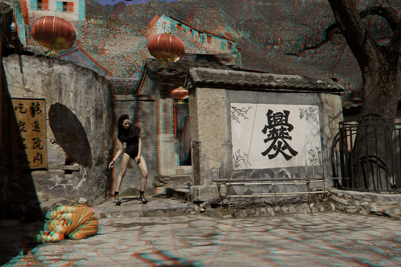 3D fashion photography in china: mimicry by matjaz tancic