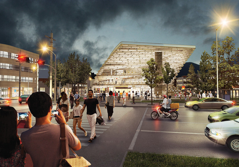 ying yang public library by evgeny markachev + julia kozlova