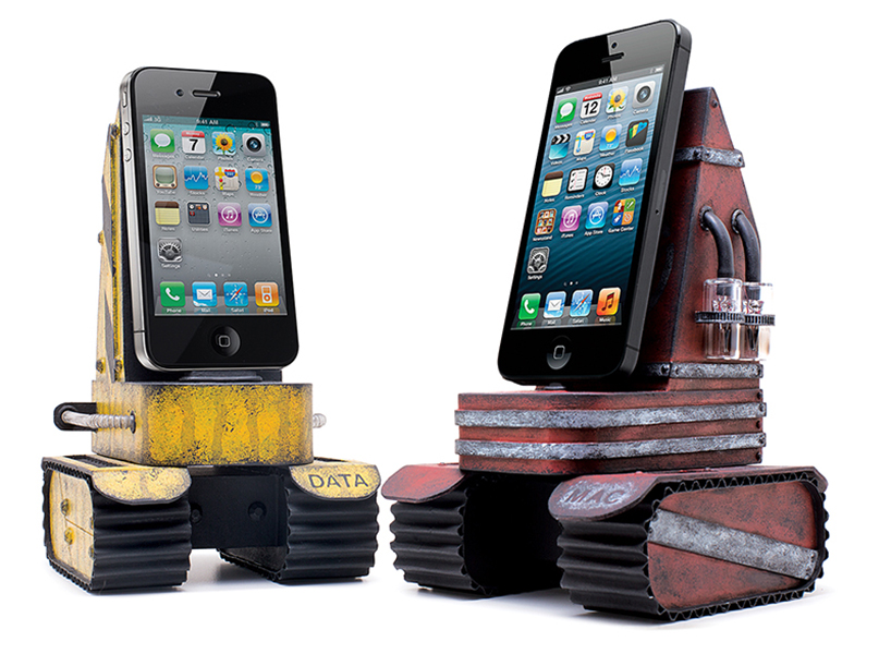 custom iPhone charger tanks by PHU