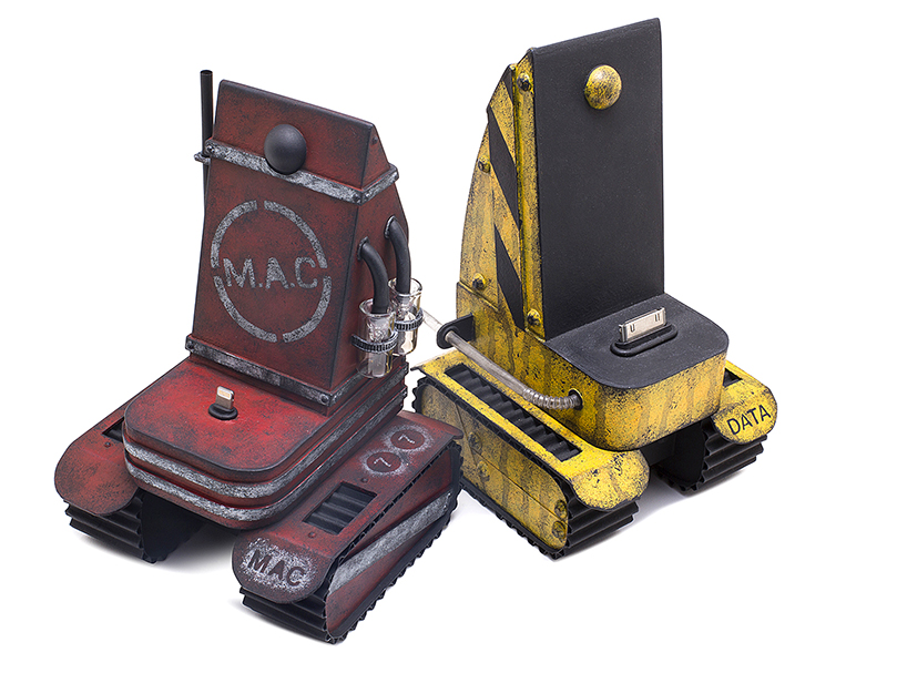 custom iPhone charger tanks by PHU