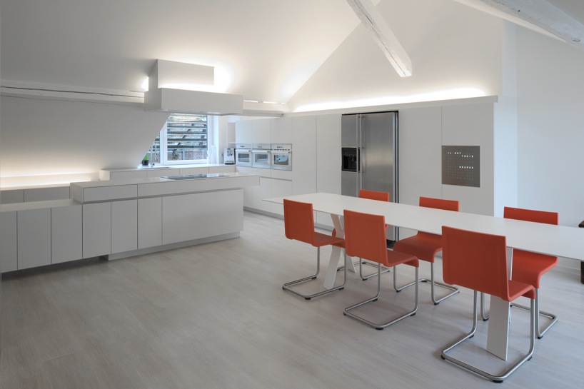 kempart loft in liege, belgium by dethier architectures