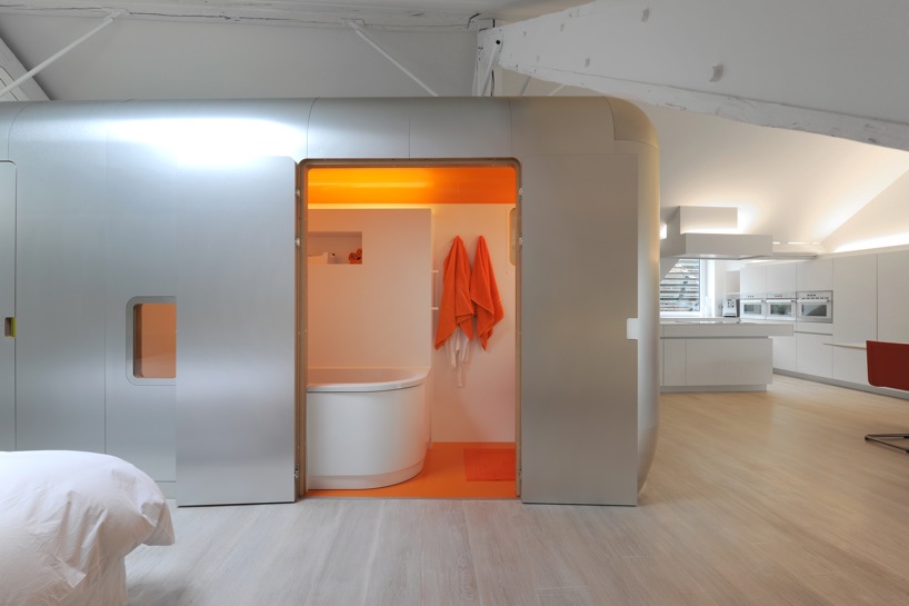 kempart loft in liege, belgium by dethier architectures