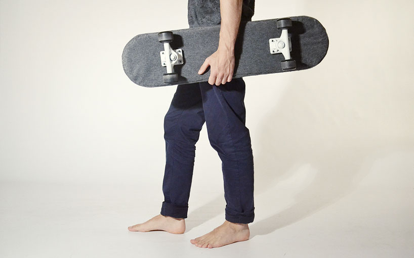 skateboarding and workplace seating combined in mobilité