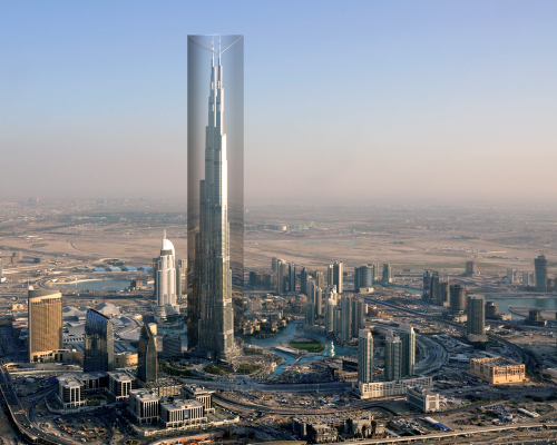 OP-EN proposes wrapping world's tallest building in fabric