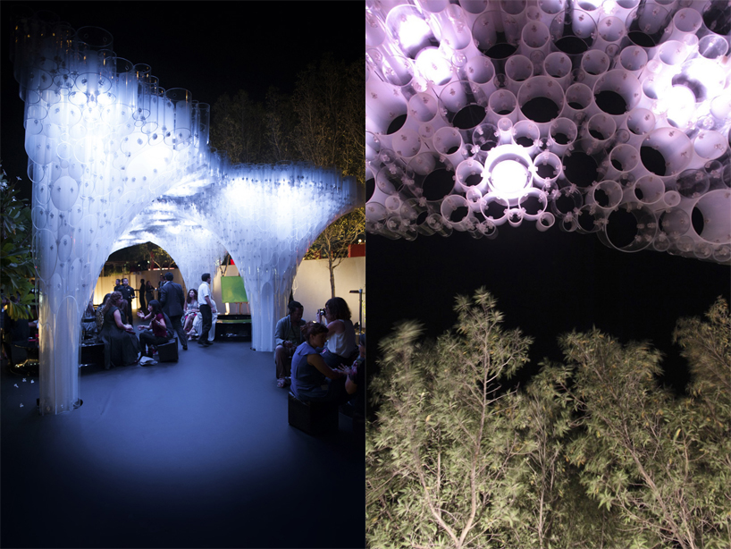 bulgari pavilion by not a number architects