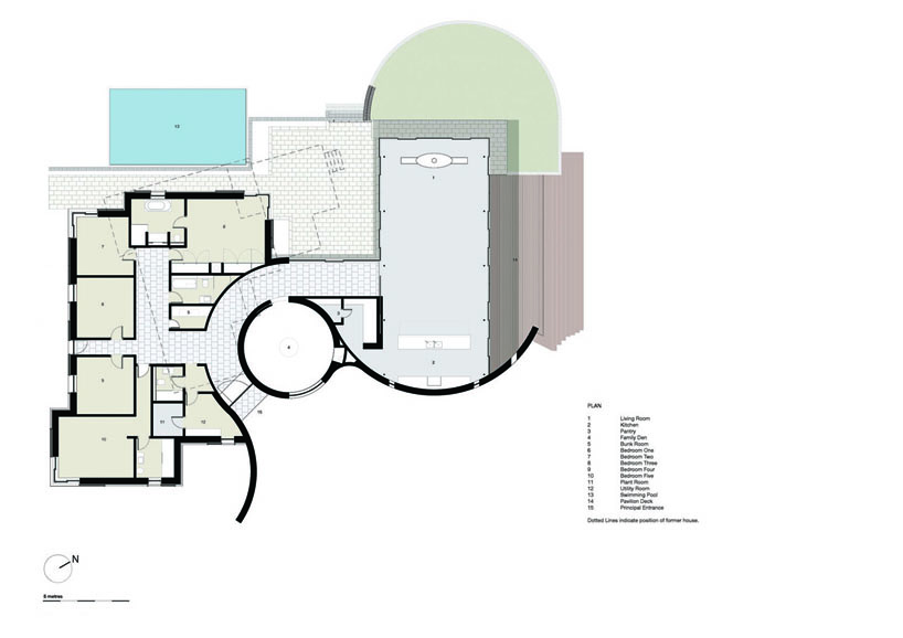 glass house by manser practice architects