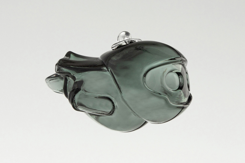 studio brichetziegler presents glass-blown sylvestre ornament