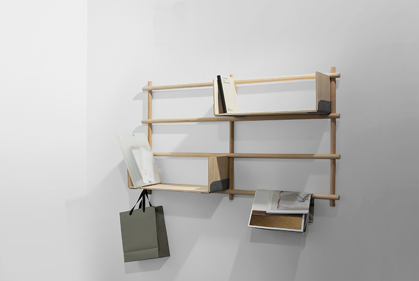 foldin shelf by etc.etc for emko is a modular storage unit