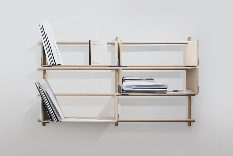 foldin shelf by etc.etc for emko is a modular storage unit