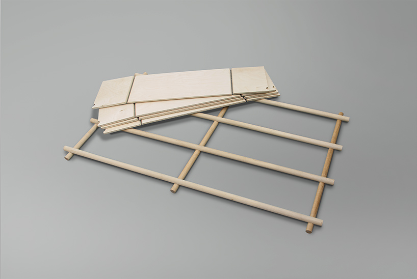 foldin shelf by etc.etc for emko is a modular storage unit