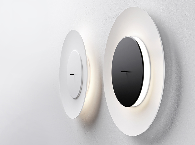 lunaire eclipse wall lamp by ferreol babin for fontana arte