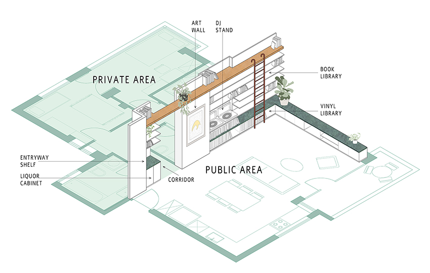tel aviv library apartment 2