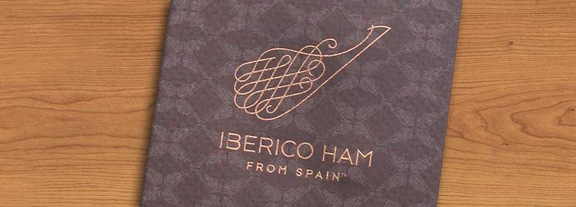brand logo and identity for iberico ham from spain by JRDG