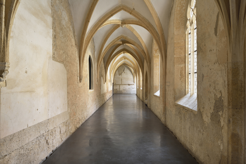 ptuj monastery turned performance center by enota