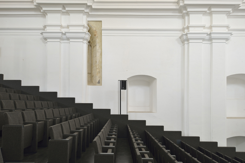 ptuj monastery turned performance center by enota