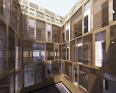 moussafir architectes unfolds weill building around courtyard