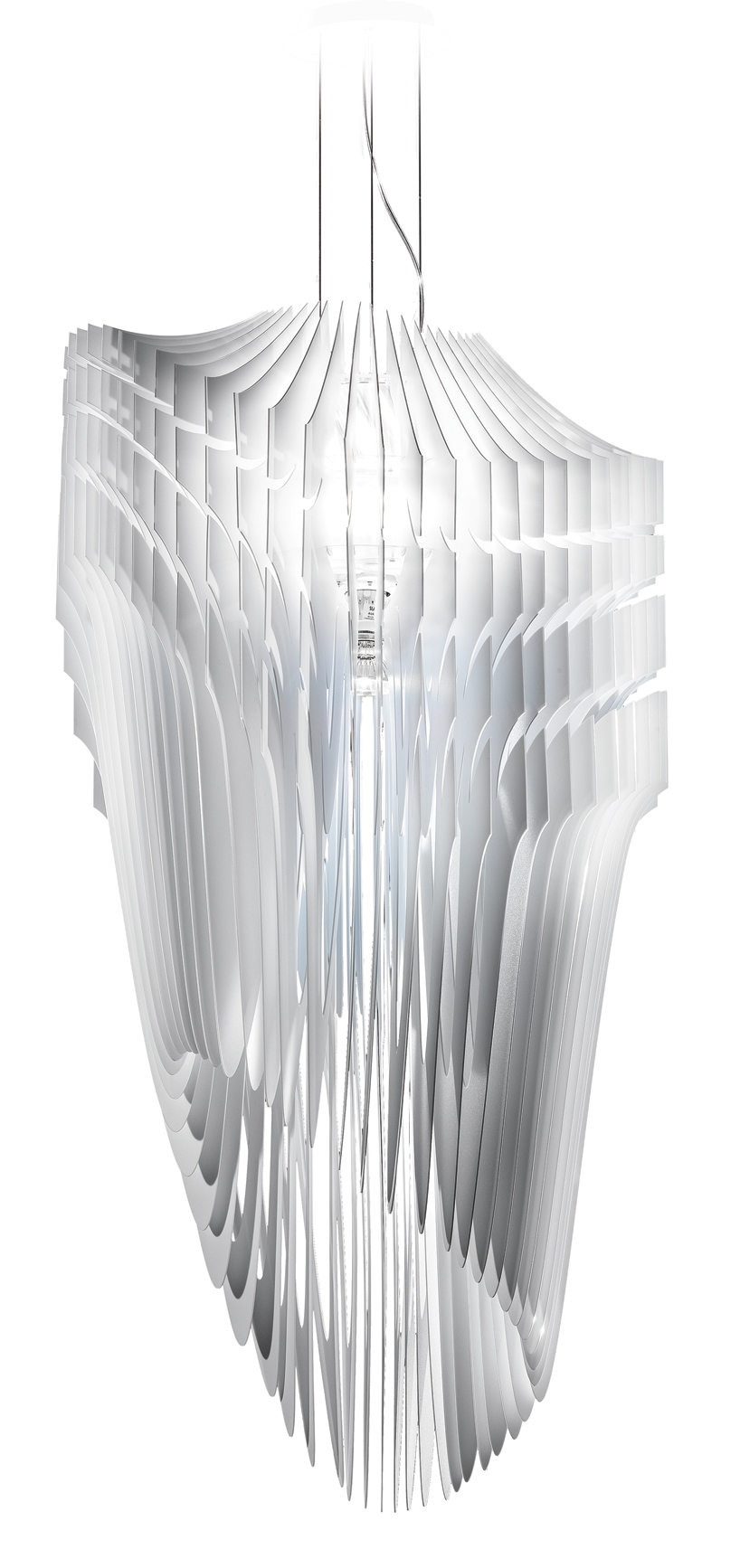 Slamp Avia white lamp, designed by Zaha Hadid – Collectioni