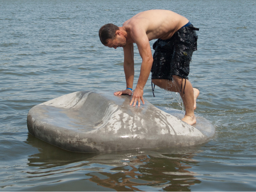 floating islands by AB concrete design