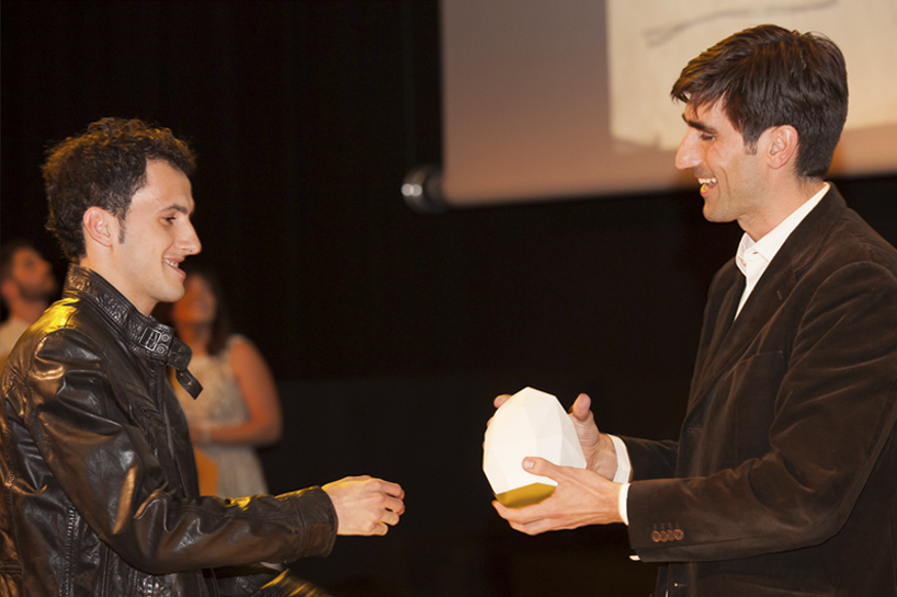 Ei student award trophy by hansel schloupt + oriol castellar