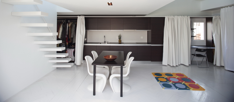 OHLAB greens an urban penthouse shelter in madrid