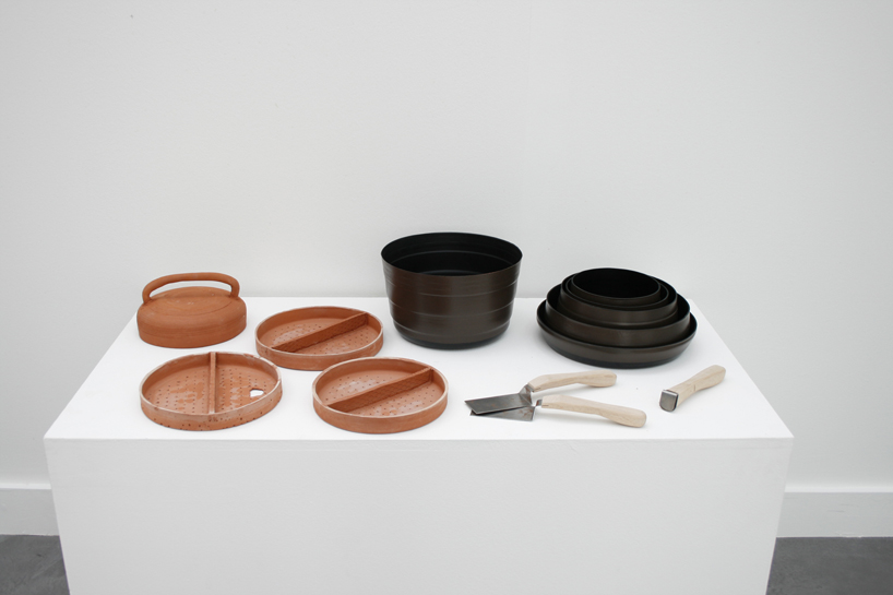 primitive modernity cooking table by arnaud gauthier