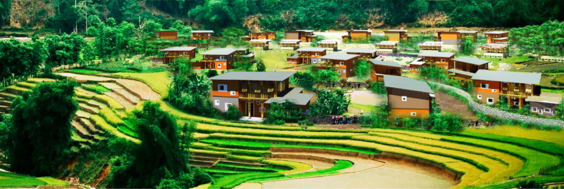 H&P architects: social bamboo housing in vietnam