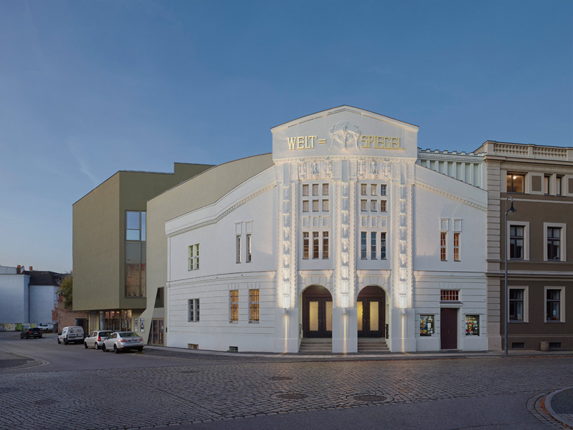 century old weltspiegel theater in cottbus is renovated by alexander fehre
