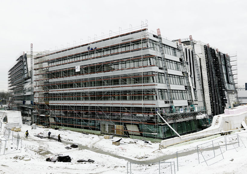 zaha hadid design for university of vienna campus is underway