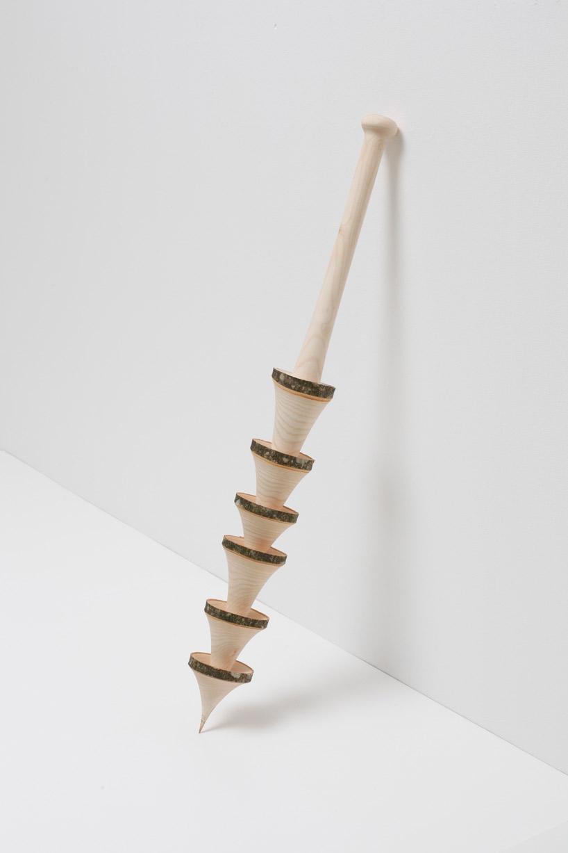turnaround: thirty wood turned baseball bats by vincent kohler