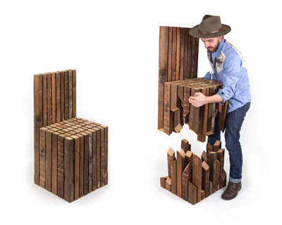 mate interlocking sculpture by dave rittinger