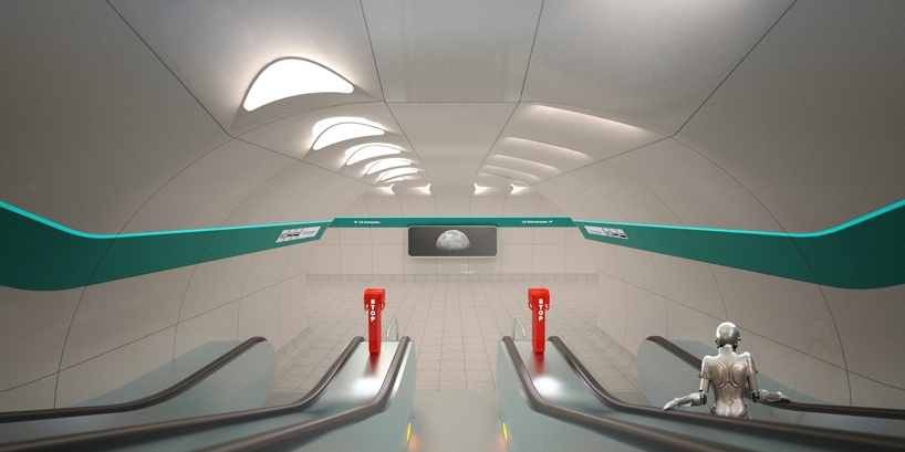 madame mohr's second-round competition entry for vienna's U5 metro