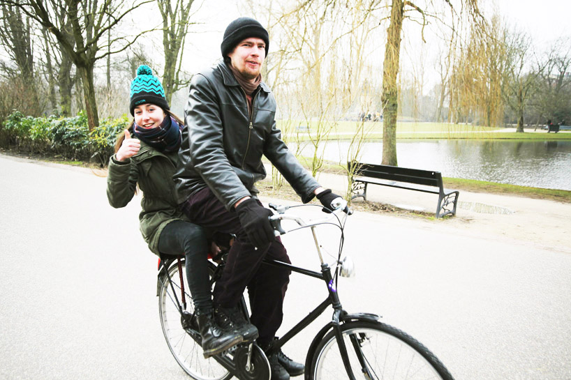 Tandem bike clearance extension