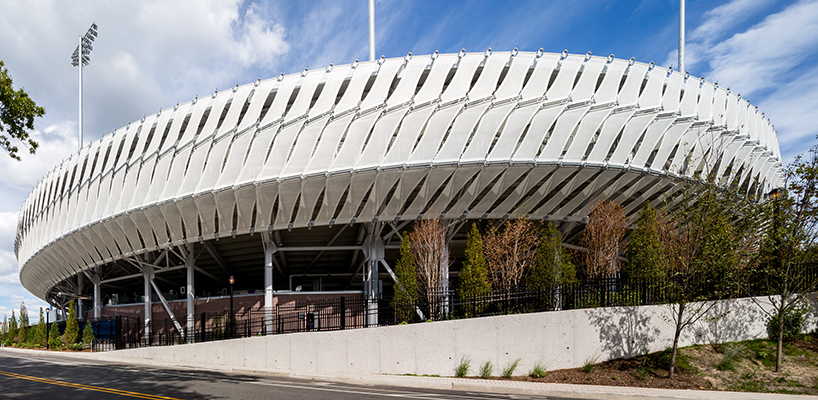 rossetti grandstand stadium new york designboom 