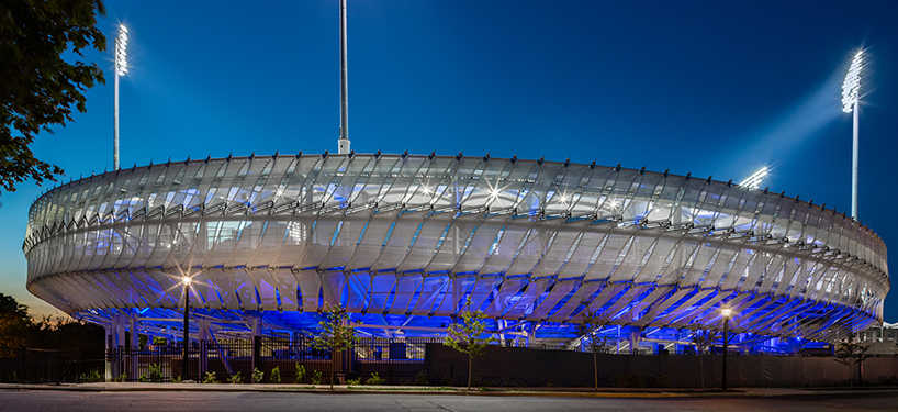 rossetti grandstand stadium new york designboom 