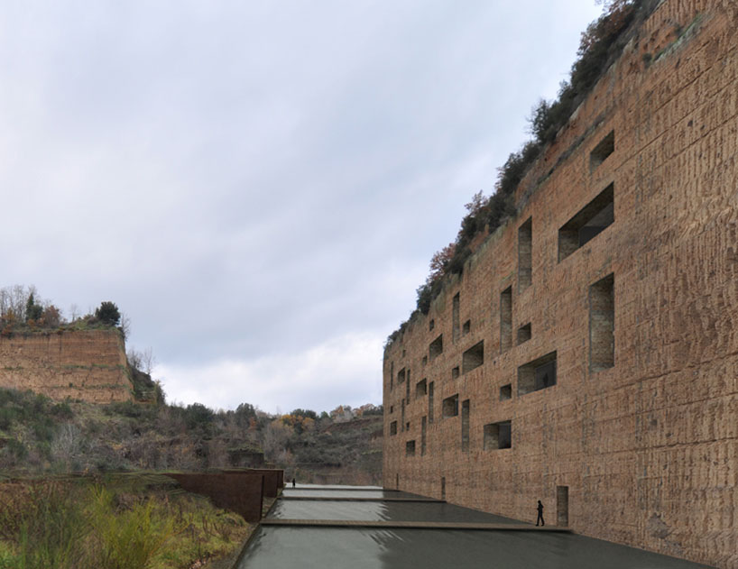 new cliffside residential complex by romano adolini architects