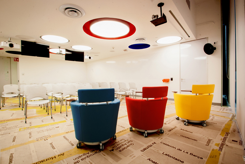 space recreates iconic landmarks of mexico city within google office