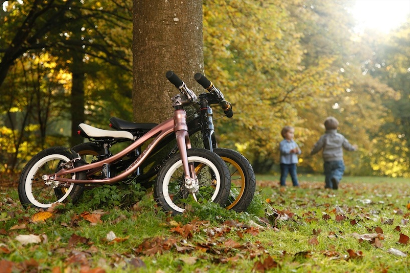 mores petitpierre: world's first carbon balance bike for children