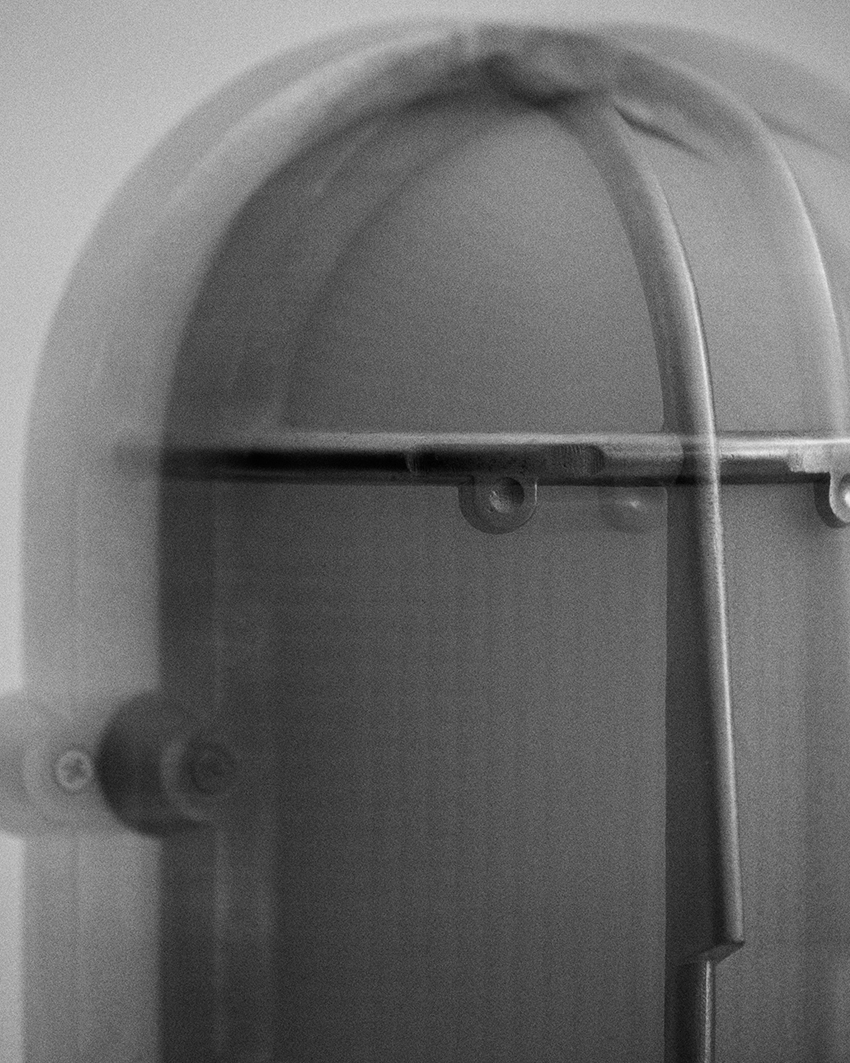 philippe tabet reimagines industrial bulkhead lamp as face-like lighting fixture