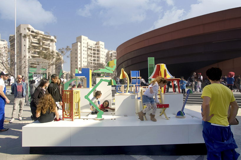 create your world installation by raanan stern and shoval shekrel