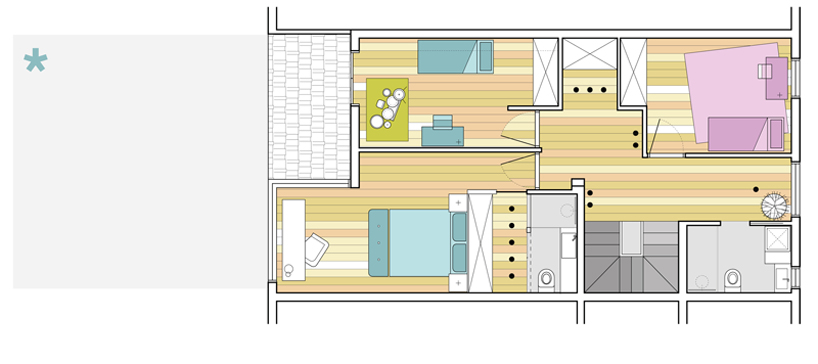 raanan stern renovates vibrant 1970's family house in israel