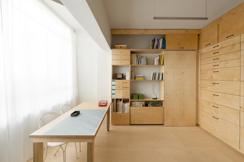 multifunctional artist studio in tel-aviv by raanan stern