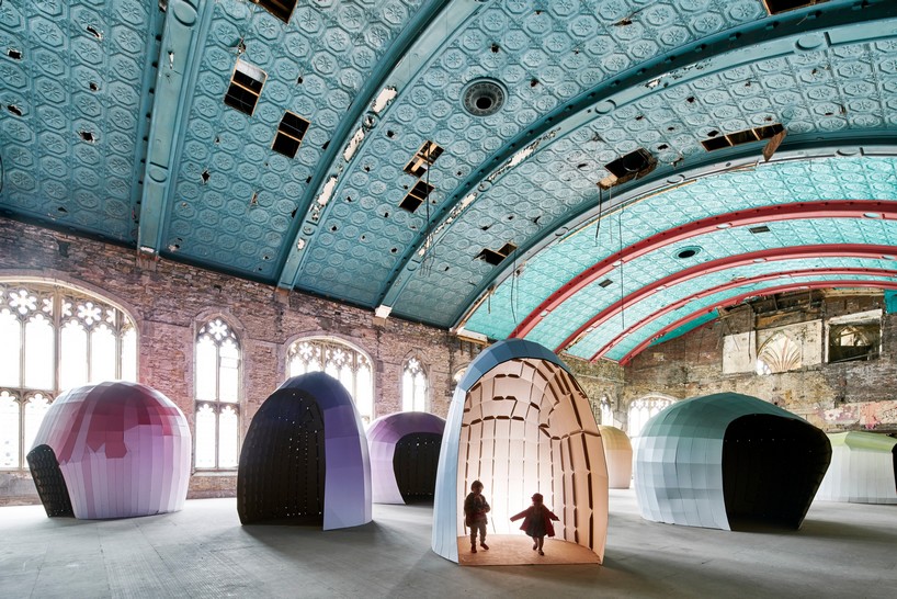 lazerian chromatogram installation uk designboom