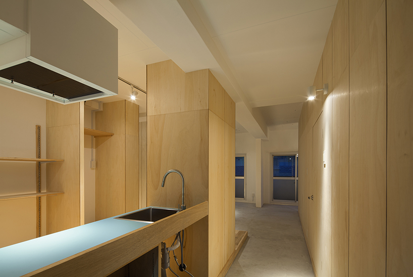 movedesign adapts shimoo ri apartment into flexible layout