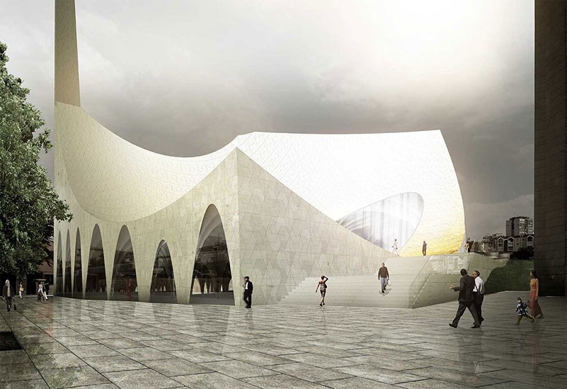 APTUM architecture: MI'RAJ pristina central mosque proposal