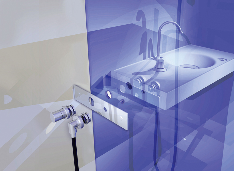 wet bathroom system host designboom