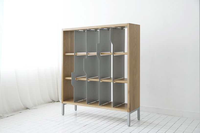 TAB sliding bookcase by studio EJ