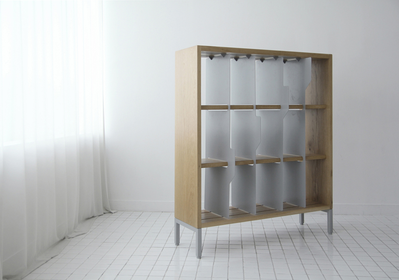 TAB sliding bookcase by studio EJ