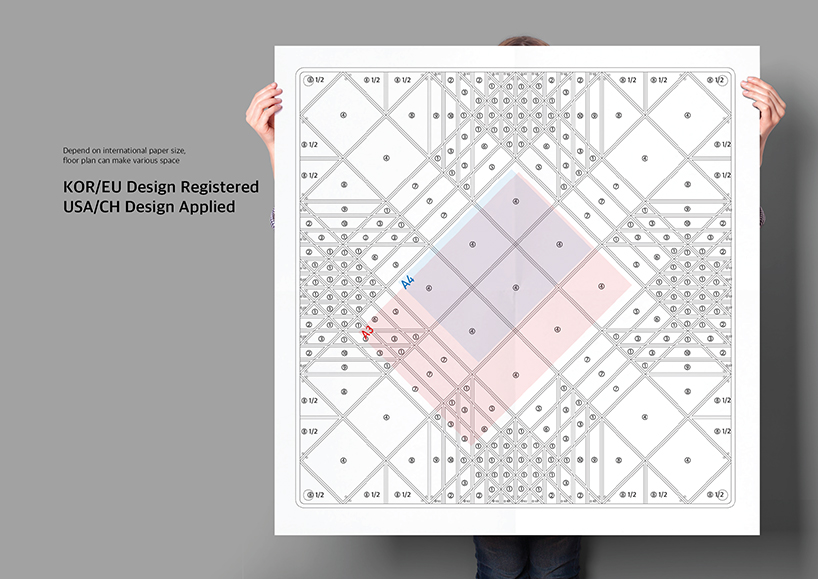 lim sungmook's modibag can be folded into multiple shapes and forms
